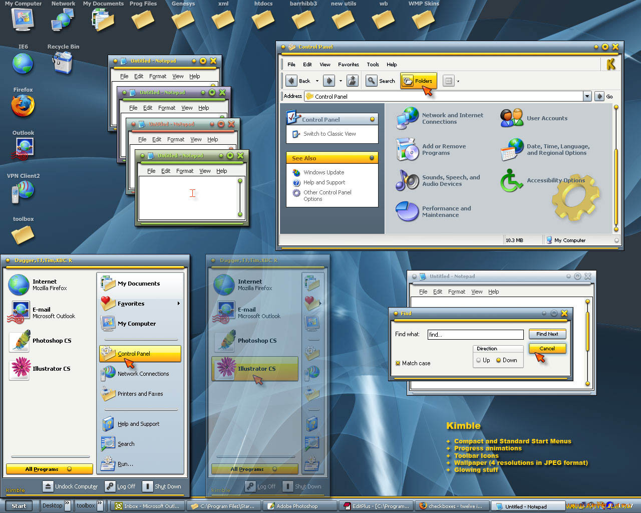 , screenshots